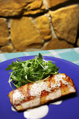 grilled salmon