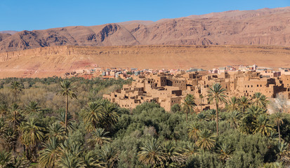 Todra gorges wide angle