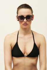 Fototapeta premium Frau im Bikini