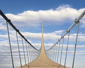 Hängebrücke in den Himmel 2