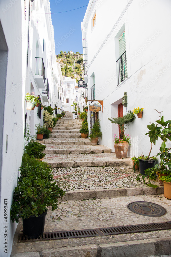 Sticker Street in Frigiliana