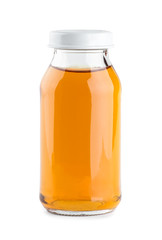 Fruit juice glass bottle