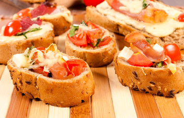 Small sandwiches