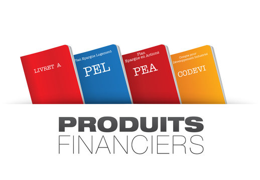 les produits financiers PEA, CODEVI, LIVRET A,PEL, LDD,