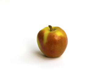 Red apple Isolated on white background