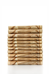 Brazilian money stack