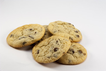 quelques cookies au chocolat