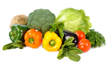 heap of vegetables