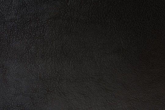 Black artificial leather background