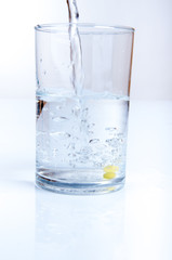 Half water glass