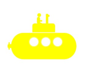 Sous-marin jaune
