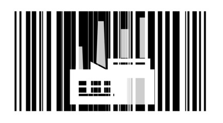 Usine dans un code-barres