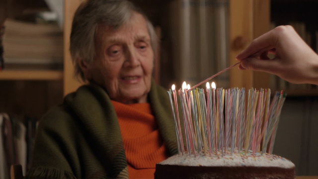 grandmother's 100th birthday fire hazard