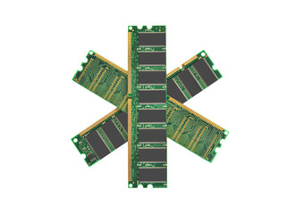 Stick of computer random access memory (RAM)