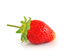 Strawberries berry isolated on white background