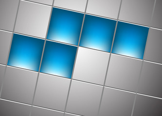 Abstract square background. Clip-art