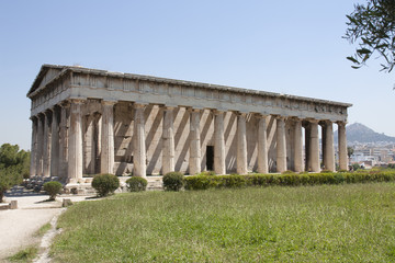 Fototapeta na wymiar Tempel des Hephaistos in Athen