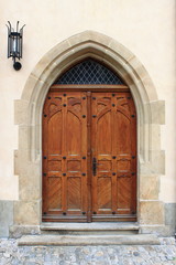 Medieval front door