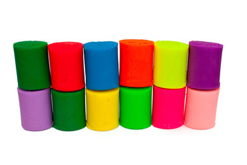 colorful plasticine