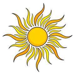 Sun icon