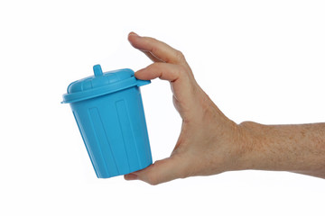 mini poubelle réduction des déchets