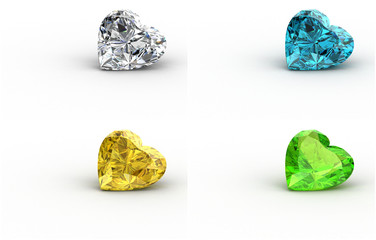 Set of gems