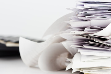 Stack of bills