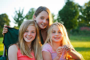 three girls