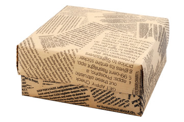 Gift box "Old Newspaper"