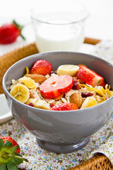 Muesli breakfast