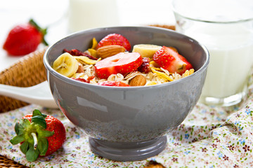 Muesli breakfast