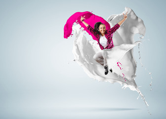 Modern style dancer
