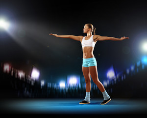 Obraz premium Fitness woman