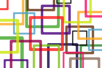 colorful background with abstract shapes.