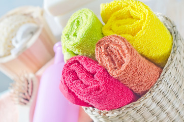 color towels