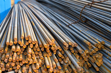 Steel bars for concrete reinforcement