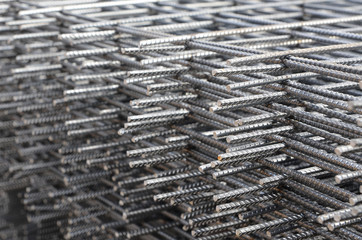 Steel mesh for construction