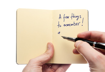 Reminder note