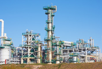 Part of refinery complex