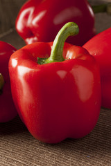 Fresh Organic Red Bell Pepper