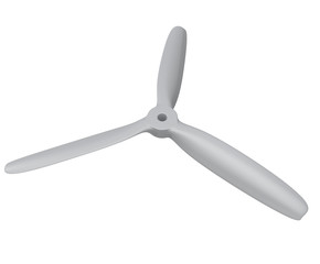 Three blades propeller