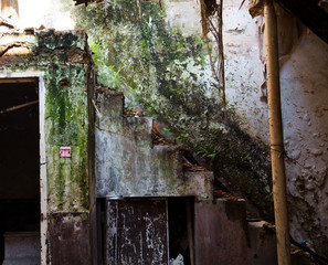 abandoned house