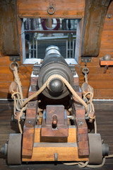 cannon on the galleon