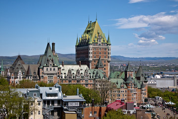 Fototapeta premium Chateau Frontenac w mieście Quebec