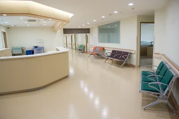 Fotobehang hospital interior © xy
