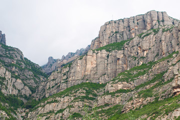 Fototapeta na wymiar Góra Monserrat. Hiszpania