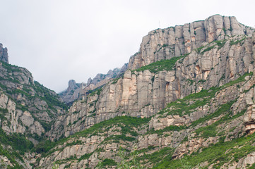 Monserrat mountain. Spain