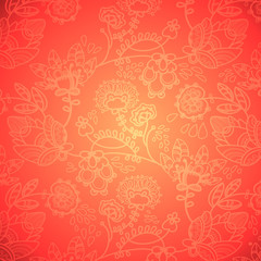 декоративные цветочные фон с множеством деталей