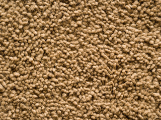 Brown pile carpet