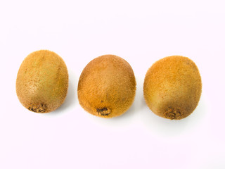 Kiwi fruit isolated on white background